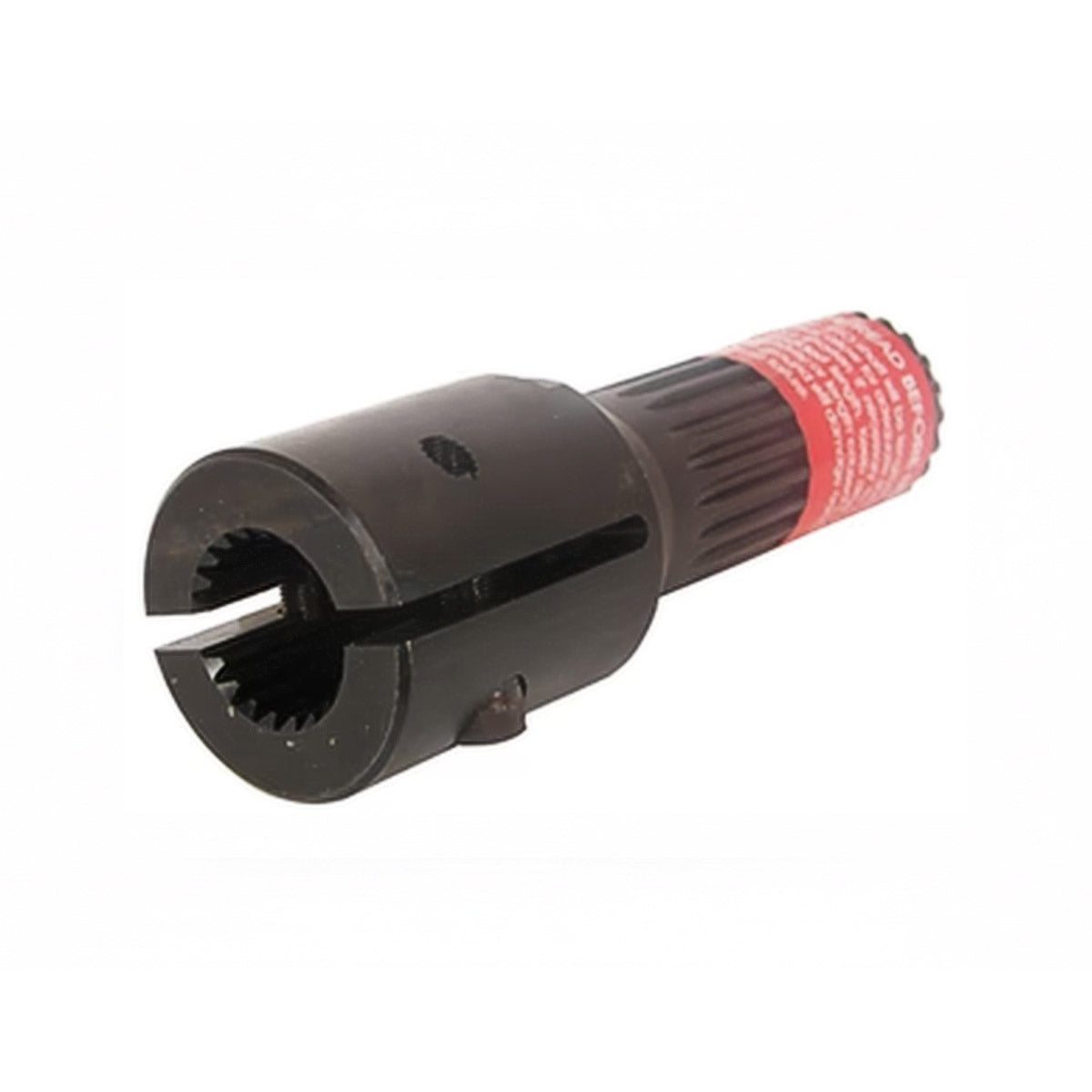 AgSmart PTO Adapter, Clamp Type, 1-3/8" 21 Spline Female, 1-3/4" 20 Spline Male, 125 HP
