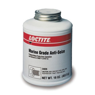 Loctite Marine Grade Anti-Seize, 8 oz Bottle, 1 EA, #299175