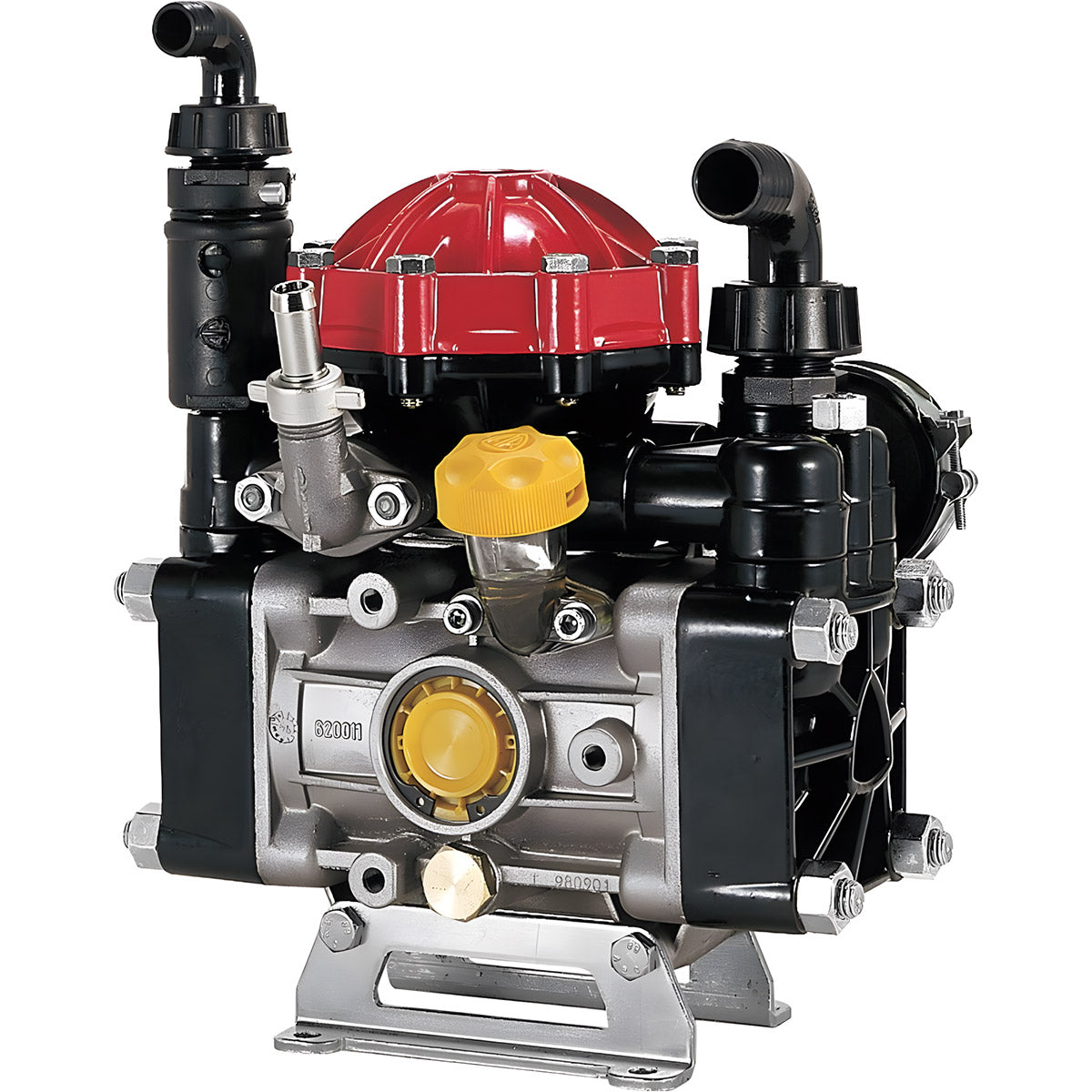 AR30 MEDIUM PRESSURE TWIN DIAPHRAGM PUMP - SP VERSION WITH FLANGE TO ATTACH GEARBOX OR SHAFT KIT