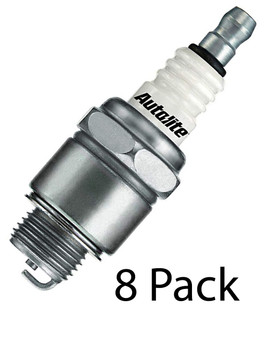 Autolite (8 Pack) Genuine Small Engine Copper Core Spark Plugs - 458-8PK