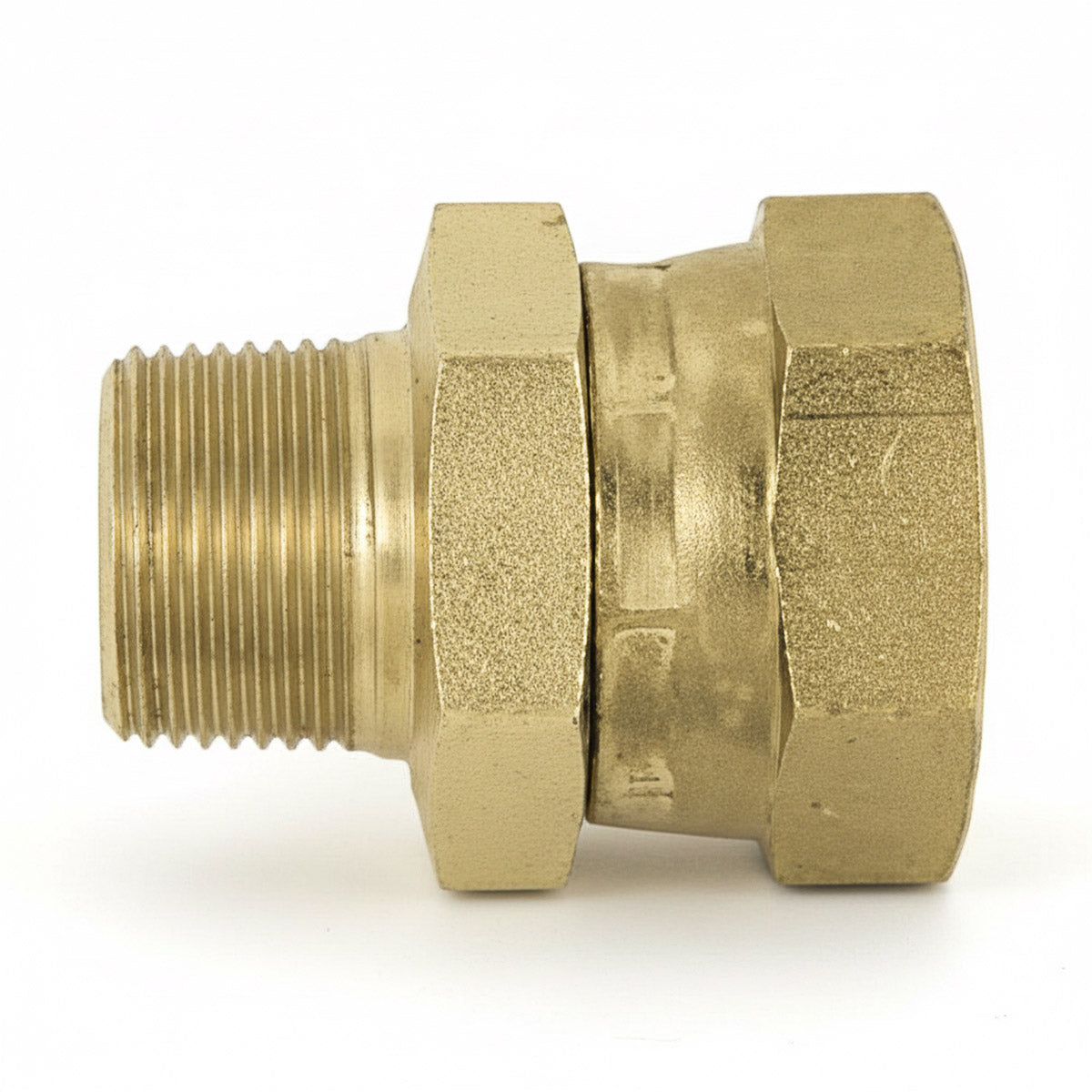 Male NPTF to Female NPSM SwivelStraight with Restrictor