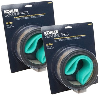 Kohler (2 Pack) 47 883 03-S1 Engine Air Filter W/Pre-Cleaner