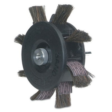 Merit Abrasives Sand-O-Flex Wheels, 6 1/2 in, 80 Grit, 1 EA, #8834111051