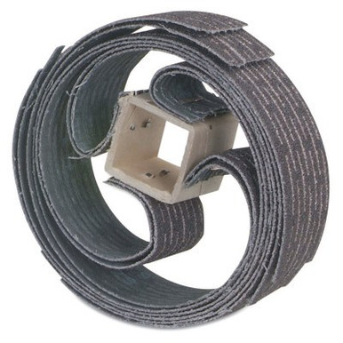 Merit Abrasives Sand-O-Flex Resin Bond Refills, 6 1/2 in, 120 Grit, 1/4 in Thick, Scored, 1 EA, #8834111054