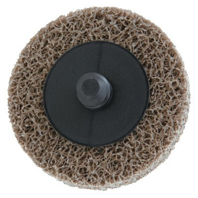 Merit Abrasives Deburring /Finishing Button Mount Wheel Type lll 2A, 2X1/4, Med, Aluminum Oxide, 1 EA, #66261054183