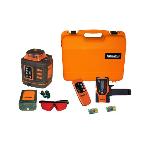 Johnson Level Self-Leveling Rotary Laser Kit