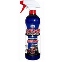 LUCAS SLICK MIST SPRAY ON SPEED WAX - 24 OUNCE / 12 PER CASE