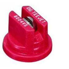 DRIFTGUARD TIP - POLY / STAINLESS 80 DEGREE / 4 ORFICE RED