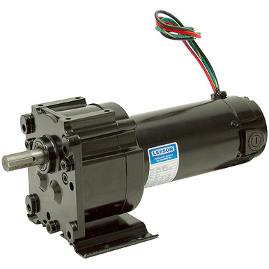 61 RPM 12 Volt DC Gearmotor Leeson M1125220.00