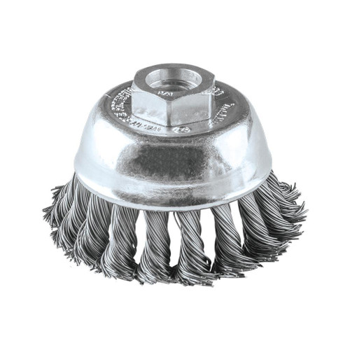 Makita Knot Wire Cup Brush, 2-3/4", 5/8"-11