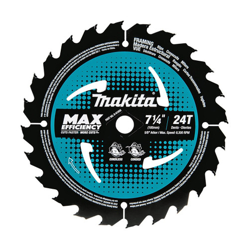 Makita Max Efficiency Circular Saw Blade, 7-1/4"