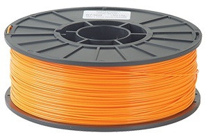 Toner ABS Filament, 1.75mm 2.2 lb. Spool, Orange