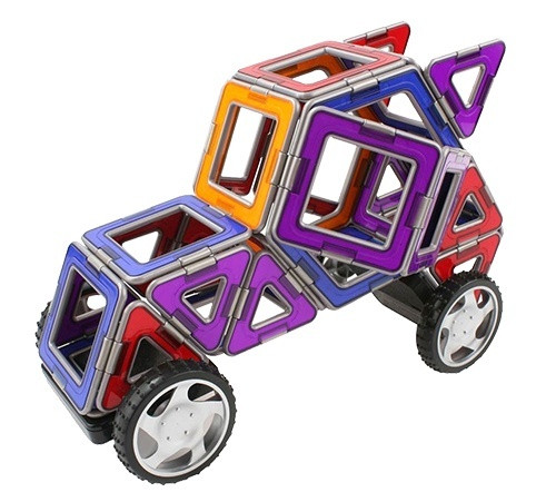 Magformers Challenger Magnetic Construction Set, 112-Piece