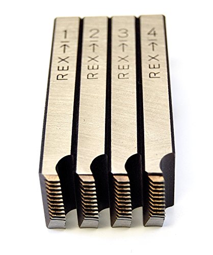 Wheeler-Rex 60201 1/2" - 3/4" NPT Threading Dies (fits 60120 Die Head)