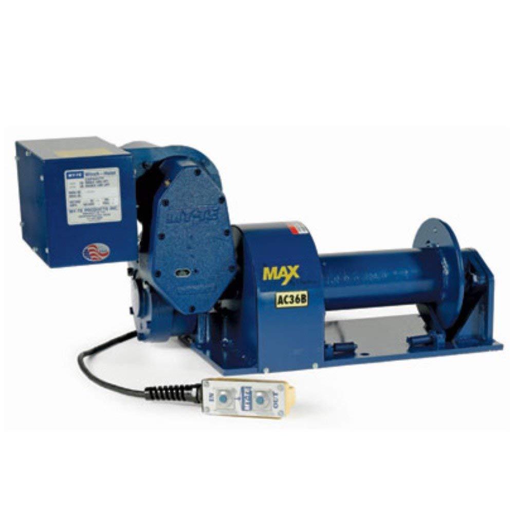 MY-TE AC36B Max Electric Winch-Hoist | 3,000 Lb. Single or 6,000 Lb. Double Line Lift