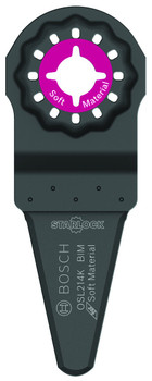 Bosch Starlock Multi Tool Scraper, Long Oscillating Tool Blade for Removing Caulk and Sealants, Carbide, 2-1/4" Width (OSL214K)