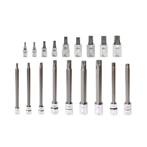 Mayhew Triple Square Master Socket Set, 18-Piece