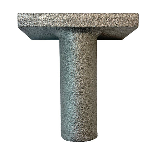 Le Claire Bench Stop, 2-1/2"H