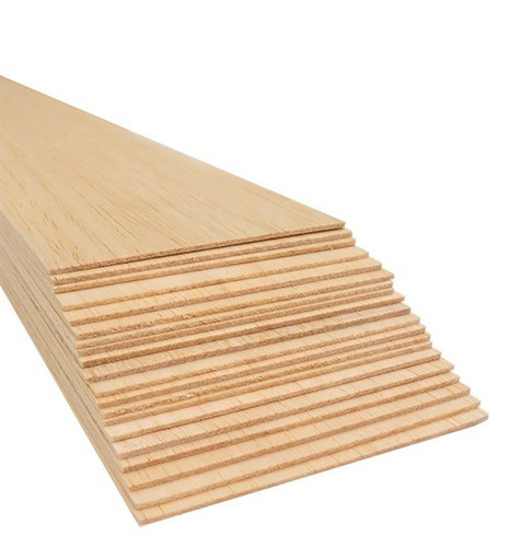 Bud Nosen Balsa Wood Sheets, 1/16" x 4" x 36", 20/pkg.