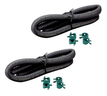 Briggs and Stratton (2 Pack) 25-Inch Fuel Line with 4 Clamps - 5414K-2PK