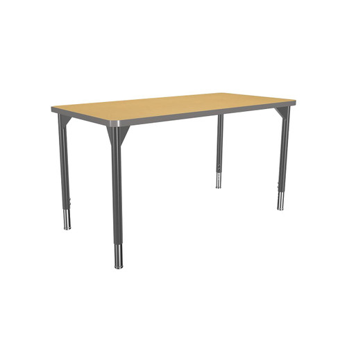 MooreCo Hierarchy Adjustable Activity Table, 48" x 24"