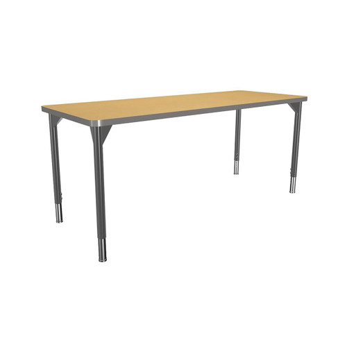MooreCo Hierarchy Adjustable Activity Table, 60" x 24"