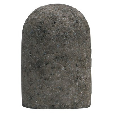 Norton Gemini Plug Round Tips, 2 in Dia, 3 in Thick, 24 Grit Aluminum Oxide, 1 EA, #61463622220