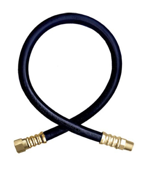 Gas-Flo Type 1 Propane Hose Assemblies w/ 3/8 in. 45° S.A.E. Female Flare x 3/8 in. Male Pipe Thread Fittings