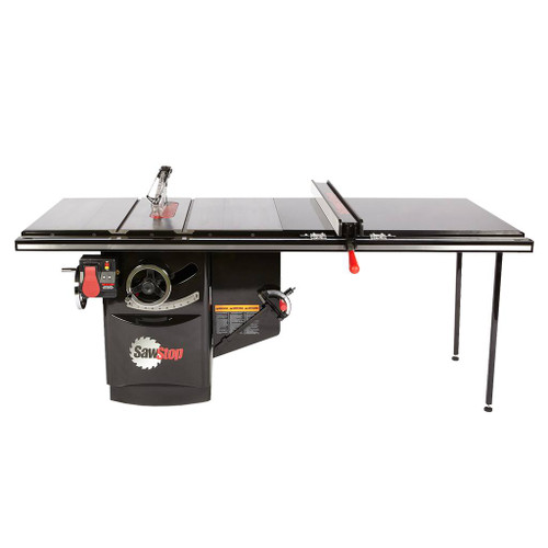 SawStop 10" Industrial Cabinet Saw, 52" Industrial T-Glide Fence, 5 HP, 3 PH, 230V