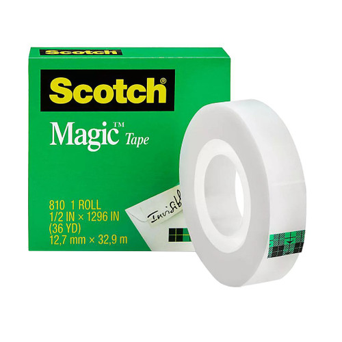 Magic Tape Refill, 1/2" x 36 Yd.