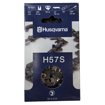 Husqvarna 44" H57S (Skip) .404" pitch, .063 gauge, 128DL Cutting Chain - 591164628
