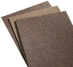 Norton Adalox Sandpaper Economy Paper, 9" x 10", Fine Grit