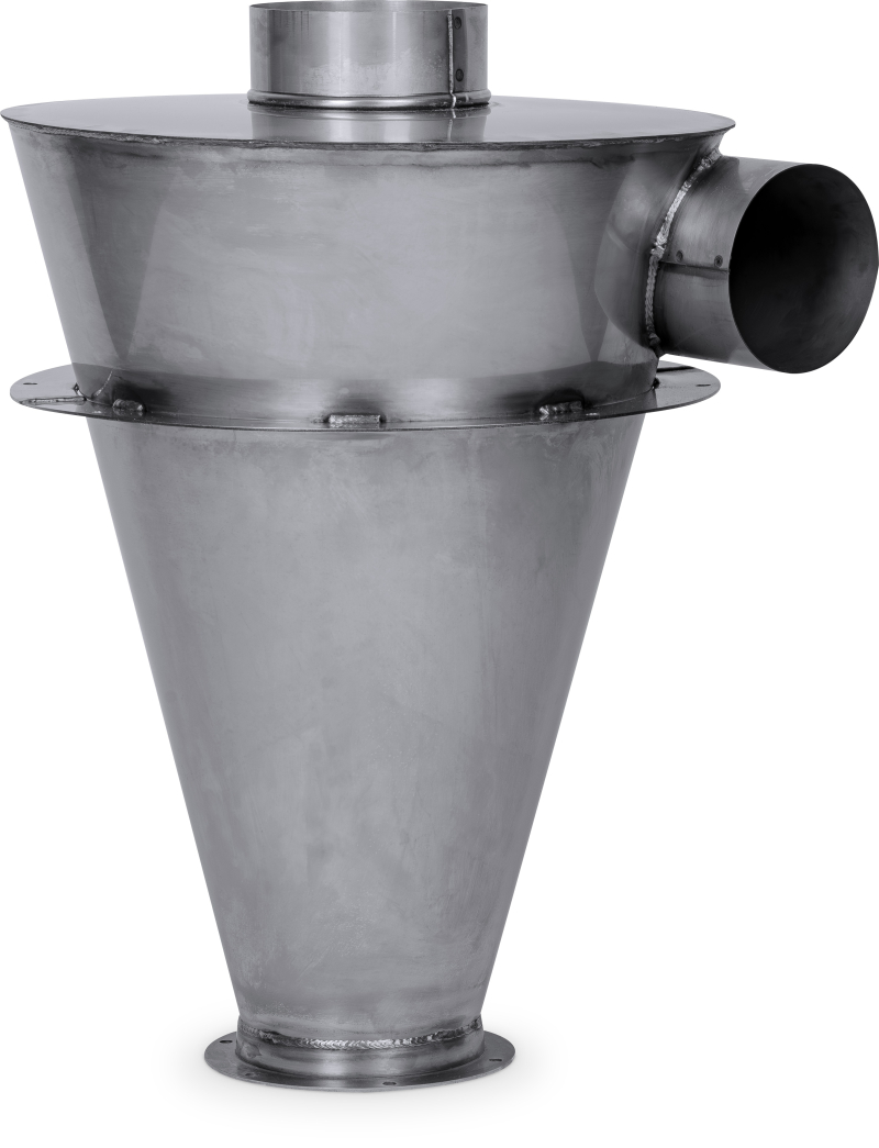 6" x 7" Stainless Steel Super Dust Deputy Cyclone Separator (18" Mounting Flange)
