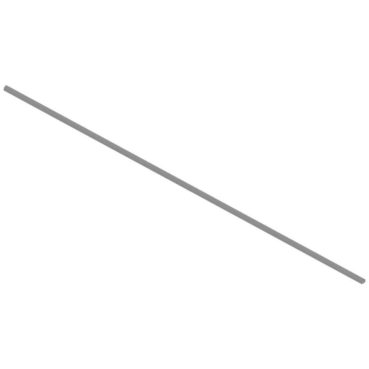 Weasler 600-6236 Profile Tubing - Tri-Lobe Shape, Bondioli Series 2 Outer, 3 Inner Series, 59" Length
