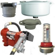 15 GPM Pump & Diesel Vent Kit For Single Wall 1000 Gal. x 64 in. Skid Tank