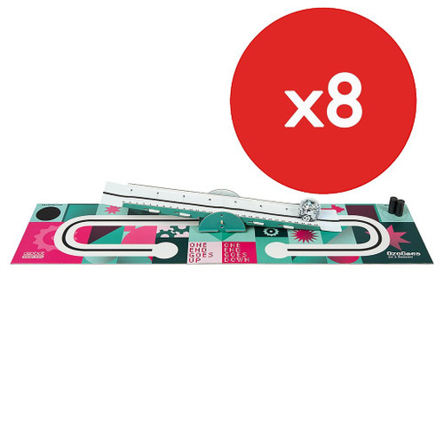 Ozobot OzoGoes On A Seesaw, 8-Pack