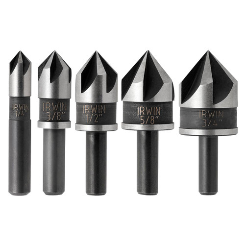 Irwin Countersink Bit Set, 5-Piece