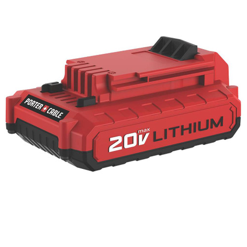 Porter Cable 20V Max Lithium Ion Battery, 2.0 Ah