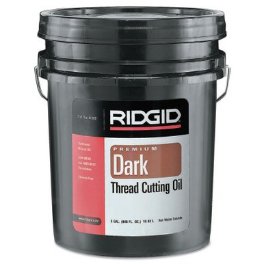 Ridgid Tool Company Thread Cutting Oils, Dark, 5 gal Pail, 5 GA/PA, #41600