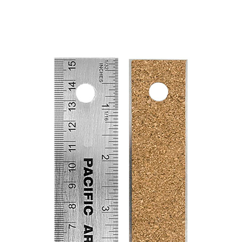 Pacific Arc M-Series Stainless Steel Ruler, 6"
