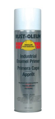 Rust-Oleum Industrial High Performance V2100 System Industrial Enamel Primers, 15oz, White Clean Metal, 6 CAN/CS, #209566