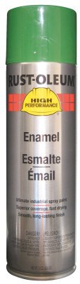Rust-Oleum Industrial High Performance V2100 System Farm Equipment Aerosols, 15 oz, John Deere Green, 6 CN/CA, #209713