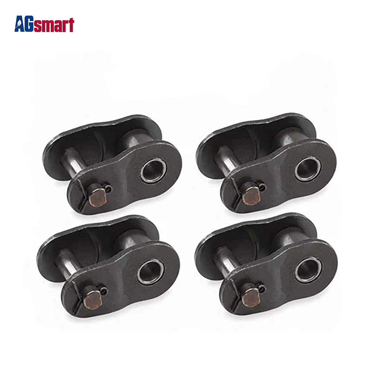 AgSmart Roller Chain Offset Half Link - #2050 Single Strand, Double Pitch, 4-Pack