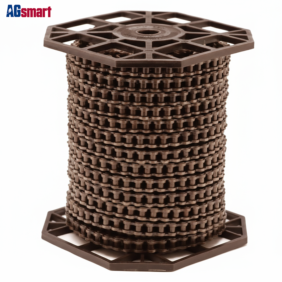 AgSmart Roller Chain - #60 x 100' Reel, priced per foot