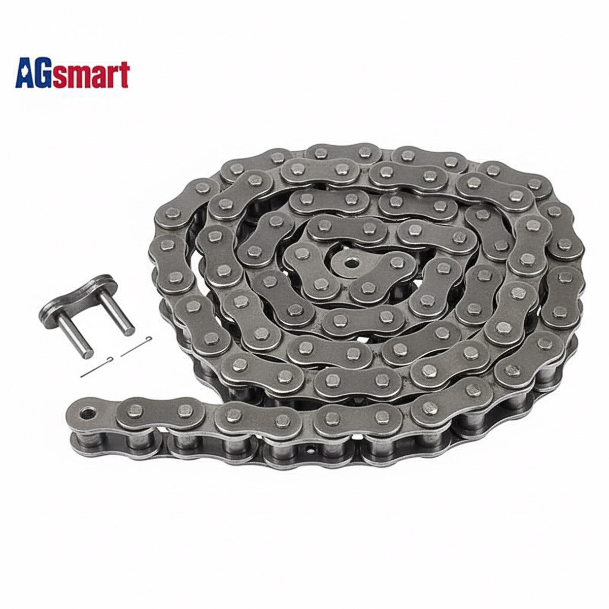 AgSmart Roller Chain - #60 x 10' Box, priced per foot