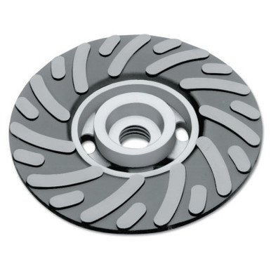 Spiralcool Backing Pad, 11,000 rpm, 4 1/2 in x 5/8 in - 11, Medium, 1 EA, #R425