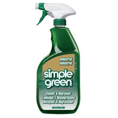 Simple Green Industrial Cleaner/Degreasers, 24 oz Spray Bottle, 12/CA, #2710001213012