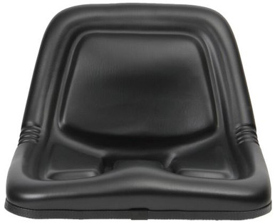 Concentric Replacement Seat: Deluxe High Back Steel Pan Seat, Yellow