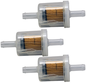 Briggs and Stratton 3 Pack 691035 Fuel Filter 40 Micron For Selected Engines