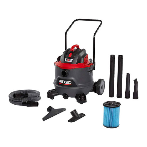 Ridgid NXT Wet/Dry Vacuum with Cart, 14 Gallon